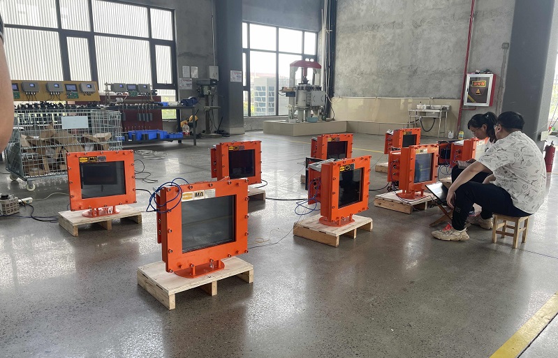 多臺(tái)防爆電腦一體機(jī)進(jìn)入調(diào)試完畢，即將在煤礦生產(chǎn)中發(fā)揮大作用！